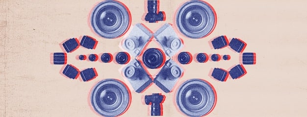 An abstract graphic illustrating the concept of echo chambers on social media. The image shows multiple circles representing users, each surrounded by smaller circles of similar opinions, creating a self-reinforcing loop. The colors are muted, with a sense of entrapment and isolation.