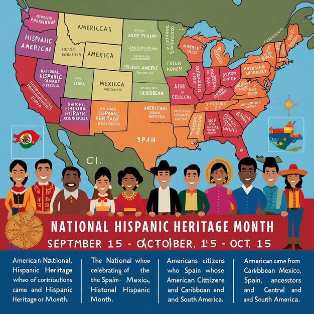 A map of the United States showing the distribution of different ethnic groups across the country. Areas with high concentrations of immigrants from specific regions are highlighted, illustrating the demographic shifts and diverse populations in various states.