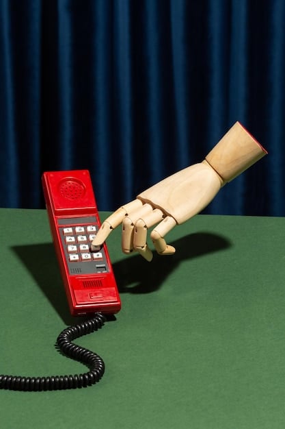 A conceptual image depicting an anonymous reporting hotline, with a phone and chat interface displayed on a screen, symbolizing the availability of confidential channels for reporting ethical concerns.