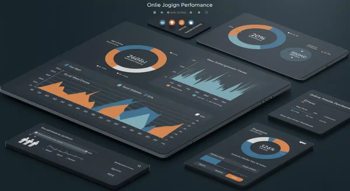 Data visualization of successful digital social justice campaign metrics