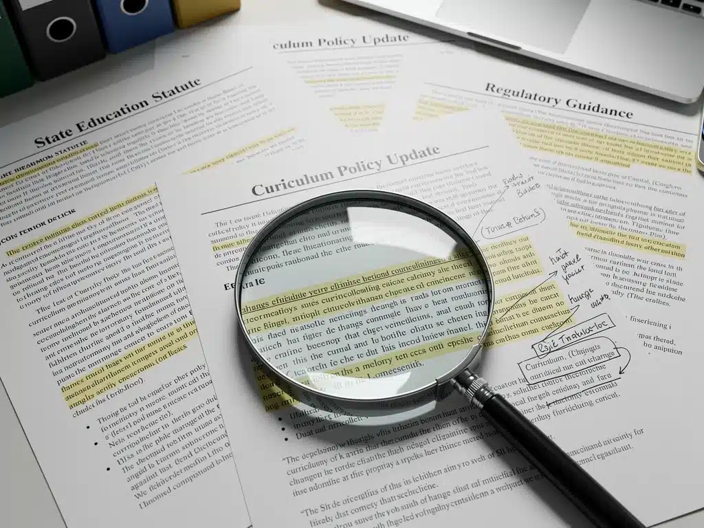 State policy shifts impacting public school curricula decisions